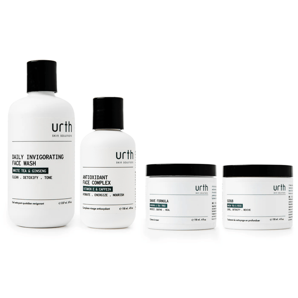 Urth Skin Solutions Men's Skincare Kit "Man's Best Friend" - Men's Skincare Kit