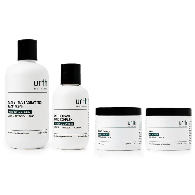 Urth Skin Solutions Men's Skincare Kit "Man's Best Friend" - Men's Skincare Kit