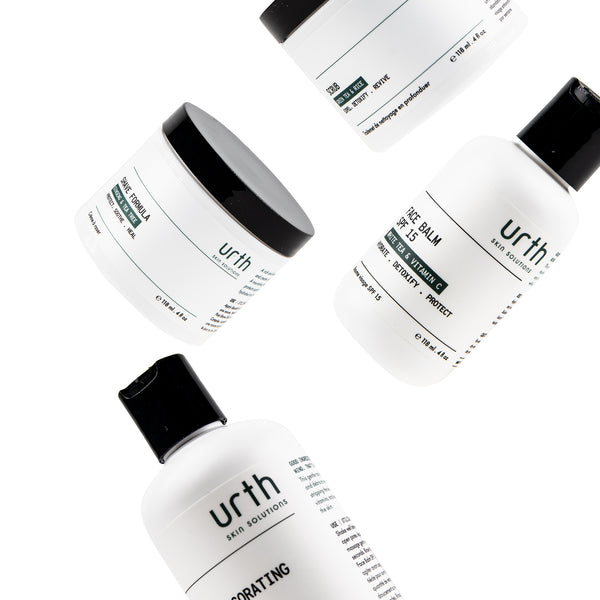 men's skincare kit to elevate men's skincare and reduce redness on face, urth